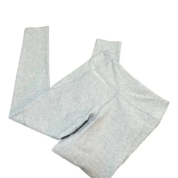 Outdoor Voices Warm Up Leggings Gray Athletic 7/8 Length Size Small - Picture 4 of 6